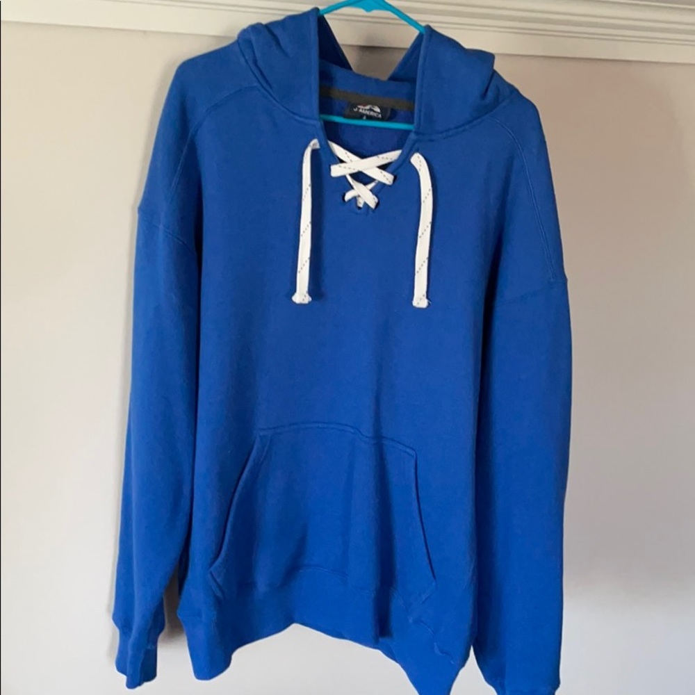 Lace-up Hoodie
